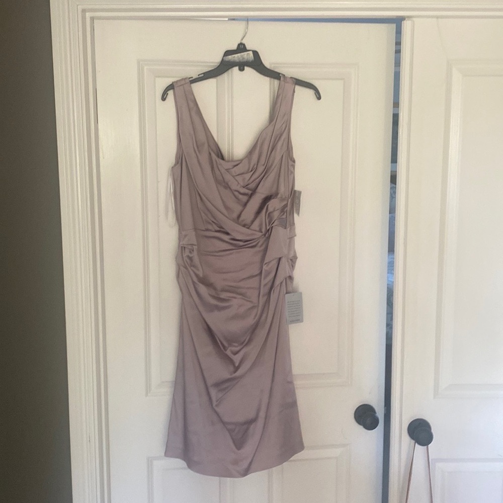 Suzi Chin for Maggy Boutique Pink Champagne Mini Dress